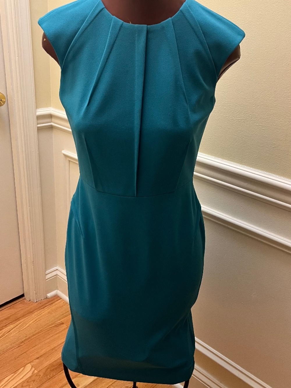Teal Calvin Klein dress